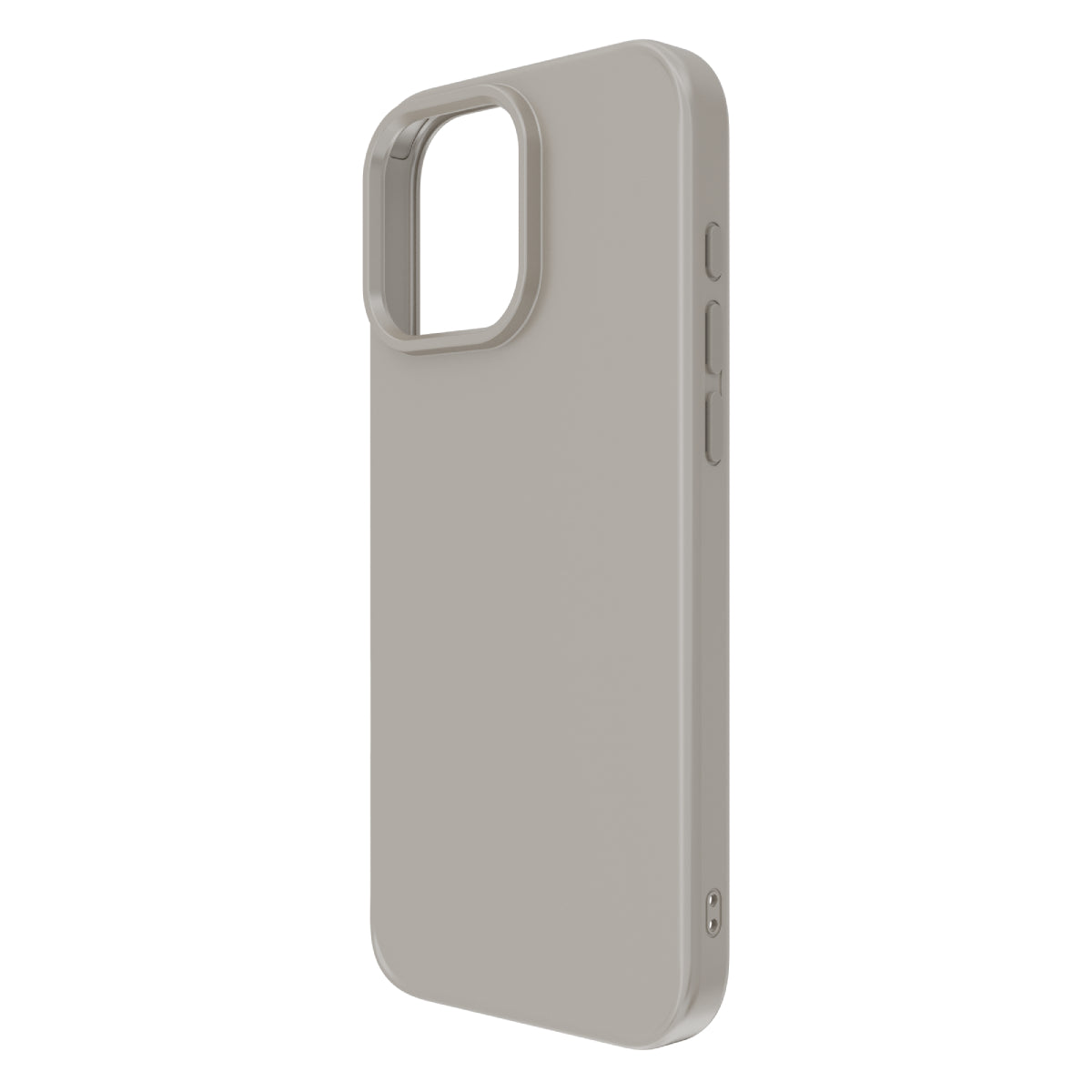 Touch Pure + Snap - Apple iPhone 16 Pro Max Case MagSafe Compatible - Natural Titanium, Angled Rear View Rigid Back Without Phone