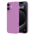 OptiRings - Apple iPhone 16, iPhone 16 Plus Camera Lens Protector - Pink, Side and Back View of the Phone with Camera Lens Protector applied