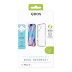 DUAL DEFENCE+ | iPhone 16 - Clear Case & Screen Protector Bundle