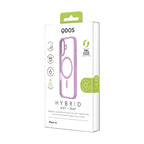 Hybrid Soft  + Snap - Apple iPhone 16 Case MagSafe Compatible - Clear Pink, showcasing product packaging in white