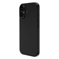 Touch Pure + Snap - Apple iPhone 16 Case MagSafe Compatible - Black, Angled View with Phone