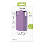 Touch Pure + Snap - Apple iPhone 16 Case MagSafe Compatible - Pink, showcasing product packaging in white