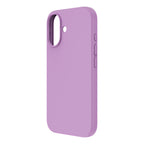 Touch Pure + Snap - Apple iPhone 16 Case MagSafe Compatible - Pink, Angled Rear View Rigid Back Without Phone