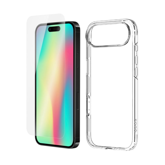 DUAL DEFENCE+ | iPhone Air - Clear Case & Screen Protector Bundle