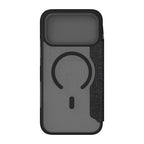 Hybrid Fold | MIL STD - iPhone 17 Pro Max Folio Case Magsafe Compatible - Clear