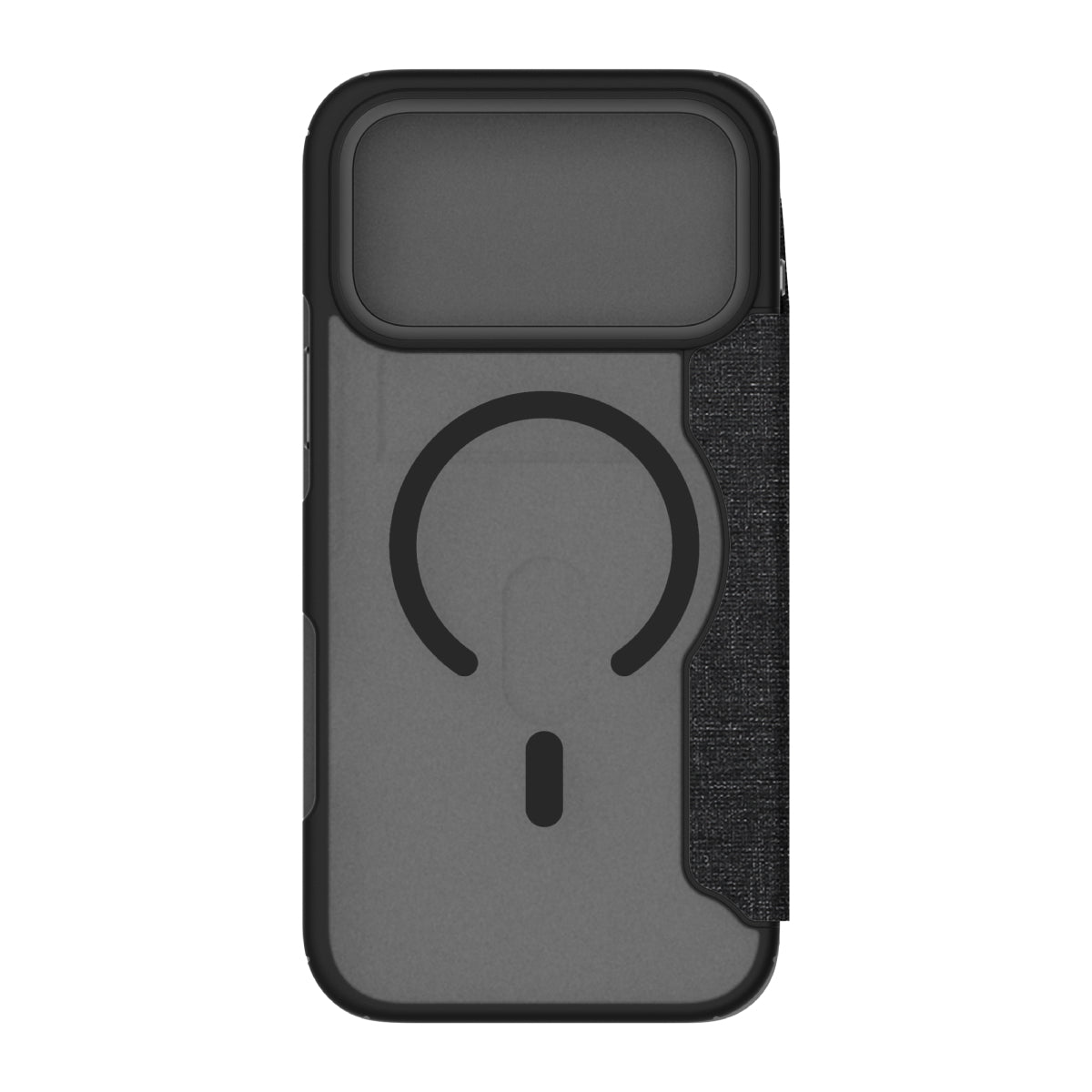 Hybrid Fold | MIL STD - iPhone 17 Pro Max Folio Case Magsafe Compatible - Clear