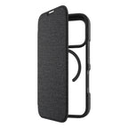 Hybrid Fold | MIL STD - iPhone 17 Pro Folio Case Magsafe Compatible - Clear