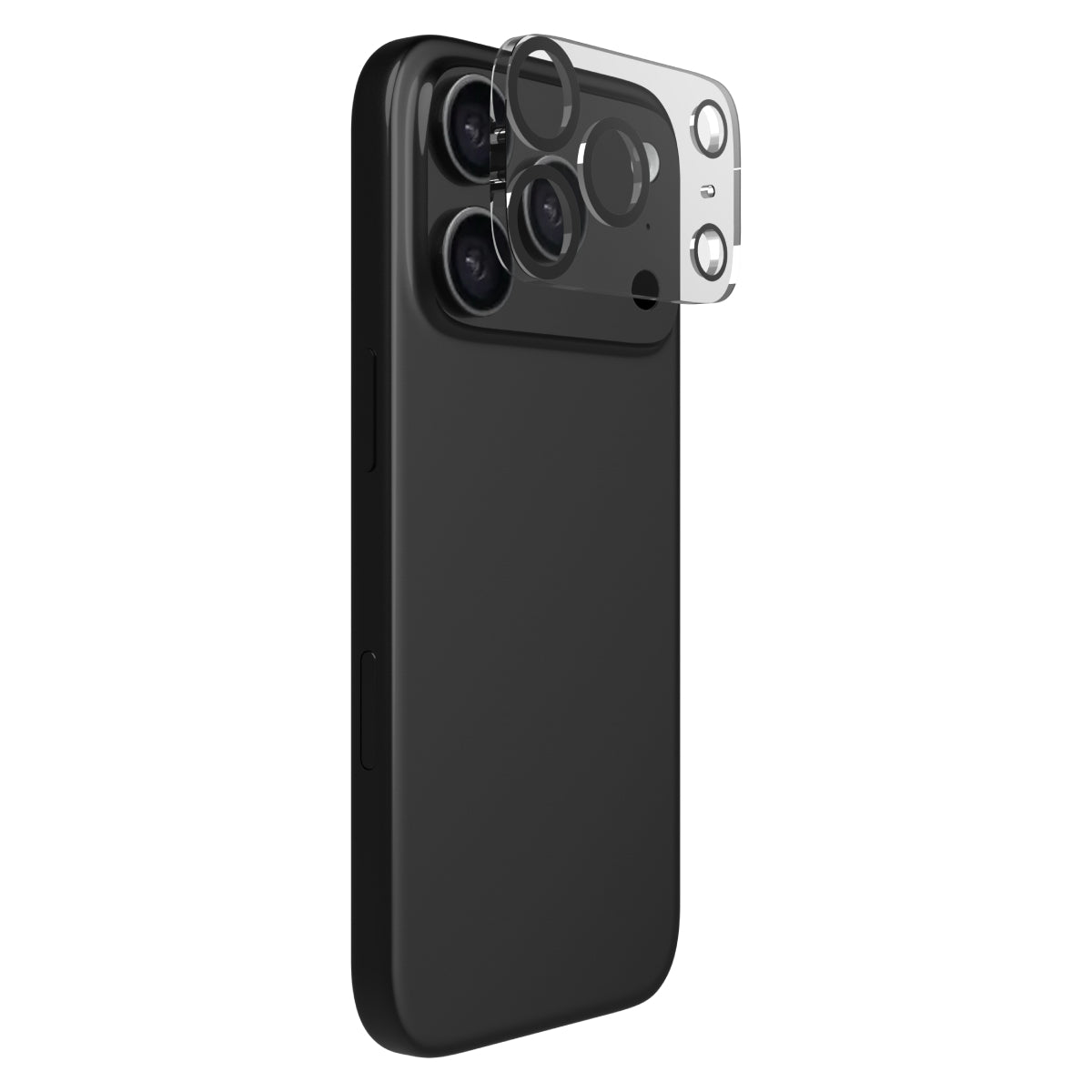 OptiMax - iPhone 17 Pro Camera Lens Protector - Black
