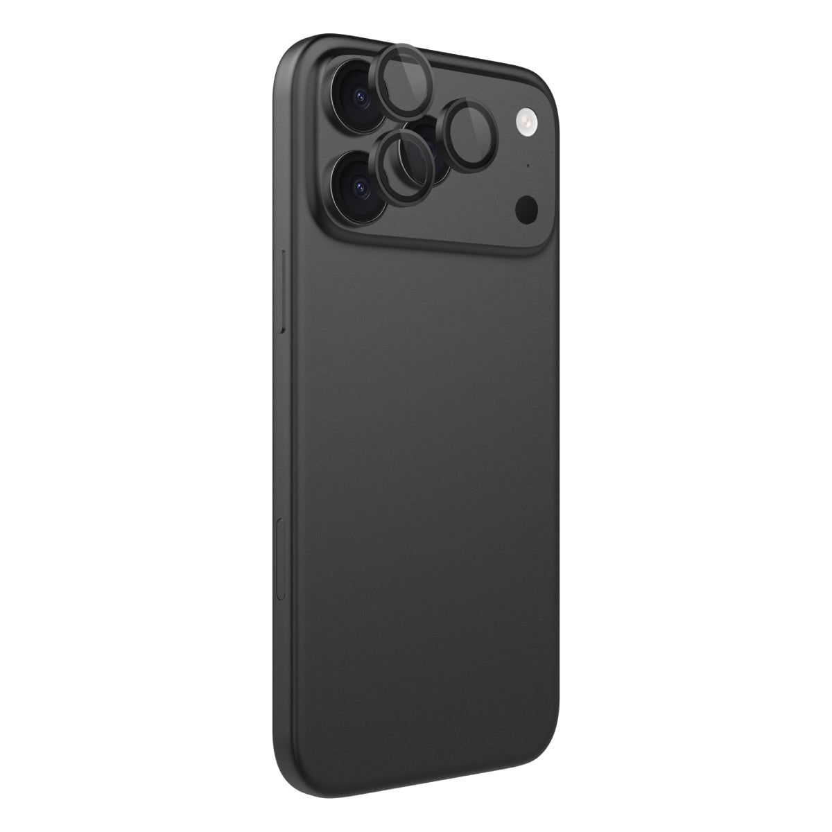 OptiRings - iPhone 17 Pro | iPhone 17 Pro Max Camera Lens Protector - Black