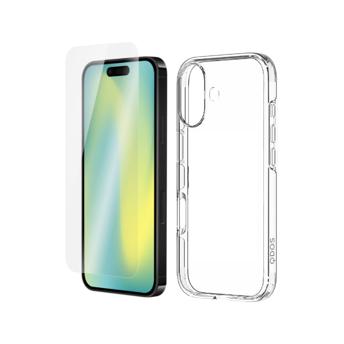 DUAL DEFENCE+ | iPhone 17 - Clear Case & Screen Protector Bundle