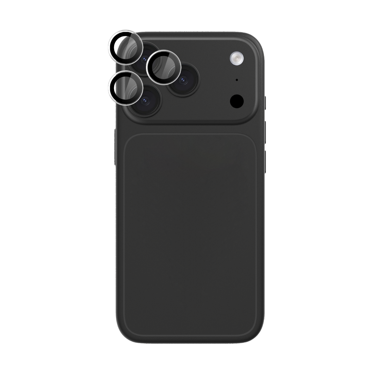 OptiRings - iPhone 18 Pro | 18 Pro Max Camera Lens Protector - Black