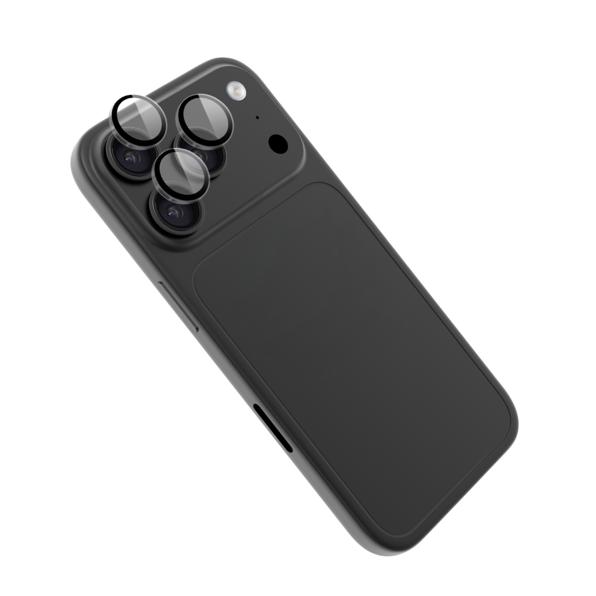 OptiRings - iPhone 18 Pro | 18 Pro Max Camera Lens Protector - Black
