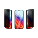 OptiGuard ECO Glass Max PRIVACY with D3O Impact Additives protection - iPhone 18 Pro Max | 17 Pro Max - Privacy Black