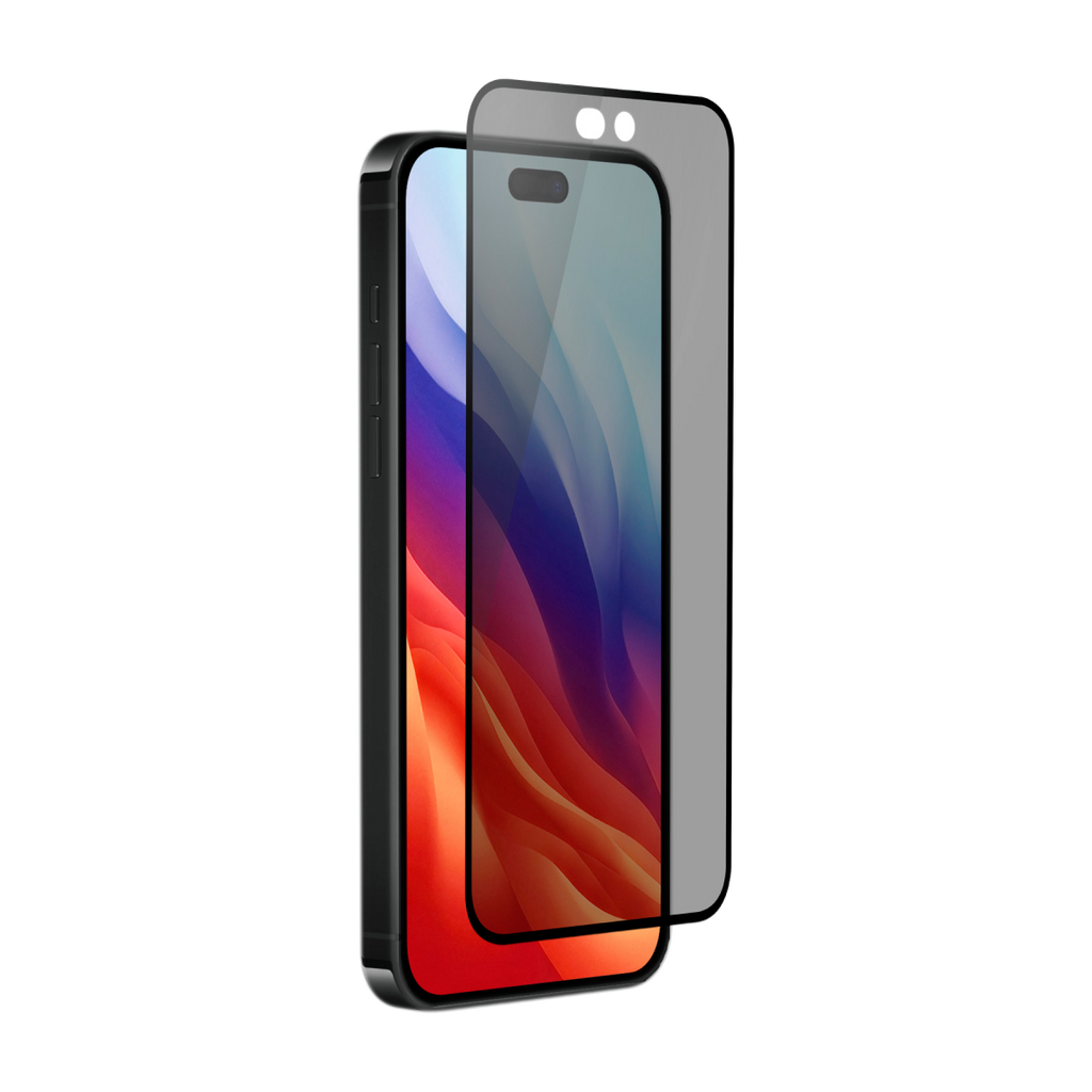 OptiGuard ECO Glass Max PRIVACY with D3O Impact Additives protection - iPhone 18 Pro Max | 17 Pro Max - Privacy Black