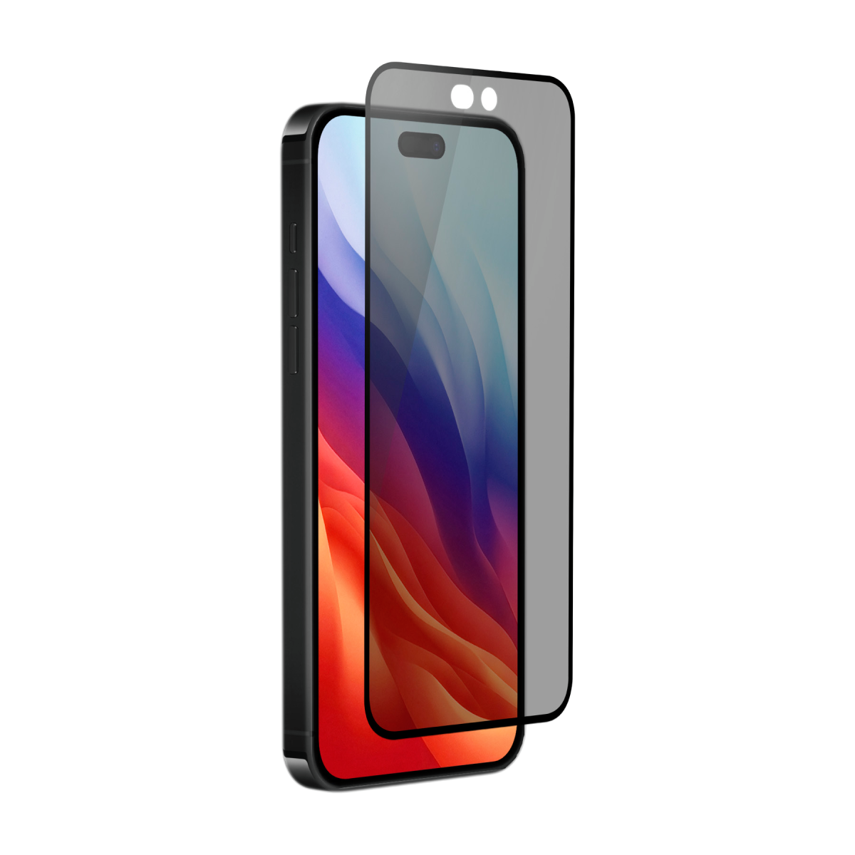 OptiGuard ECO Glass Max PRIVACY with D3O Impact Additives protection - iPhone 18 Pro Max | 17 Pro Max - Privacy Black