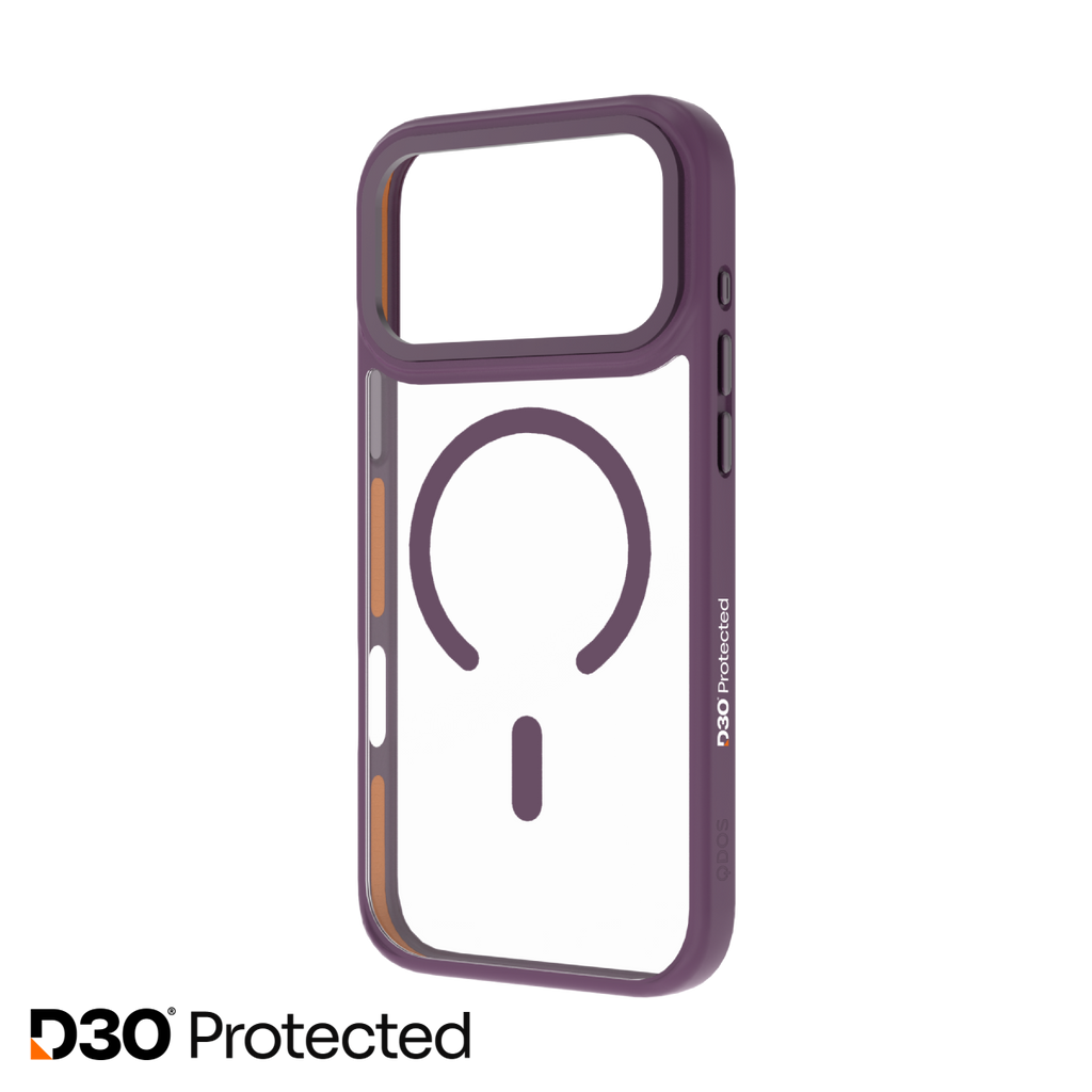 Hybrid Max Case with D3O impact protection - iPhone 18 Pro Max / 17 Pro Max - Burgundy
