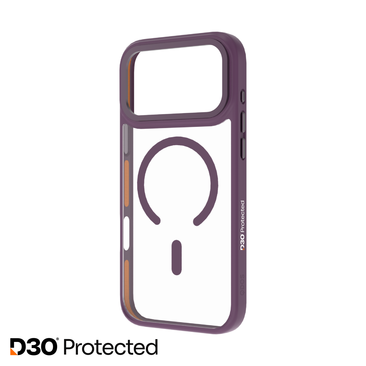 Hybrid Max Case with D3O impact protection - iPhone 18 Pro Max / 17 Pro Max - Burgundy