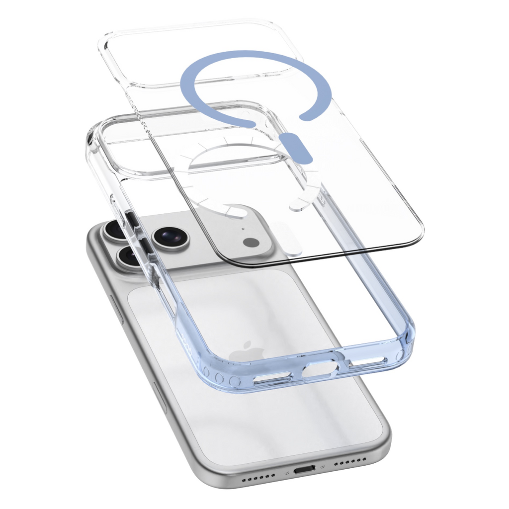 Hybrid Snap Ombre (Colour) - iPhone 18 Pro Max | 17 Pro Max Case - Glacier