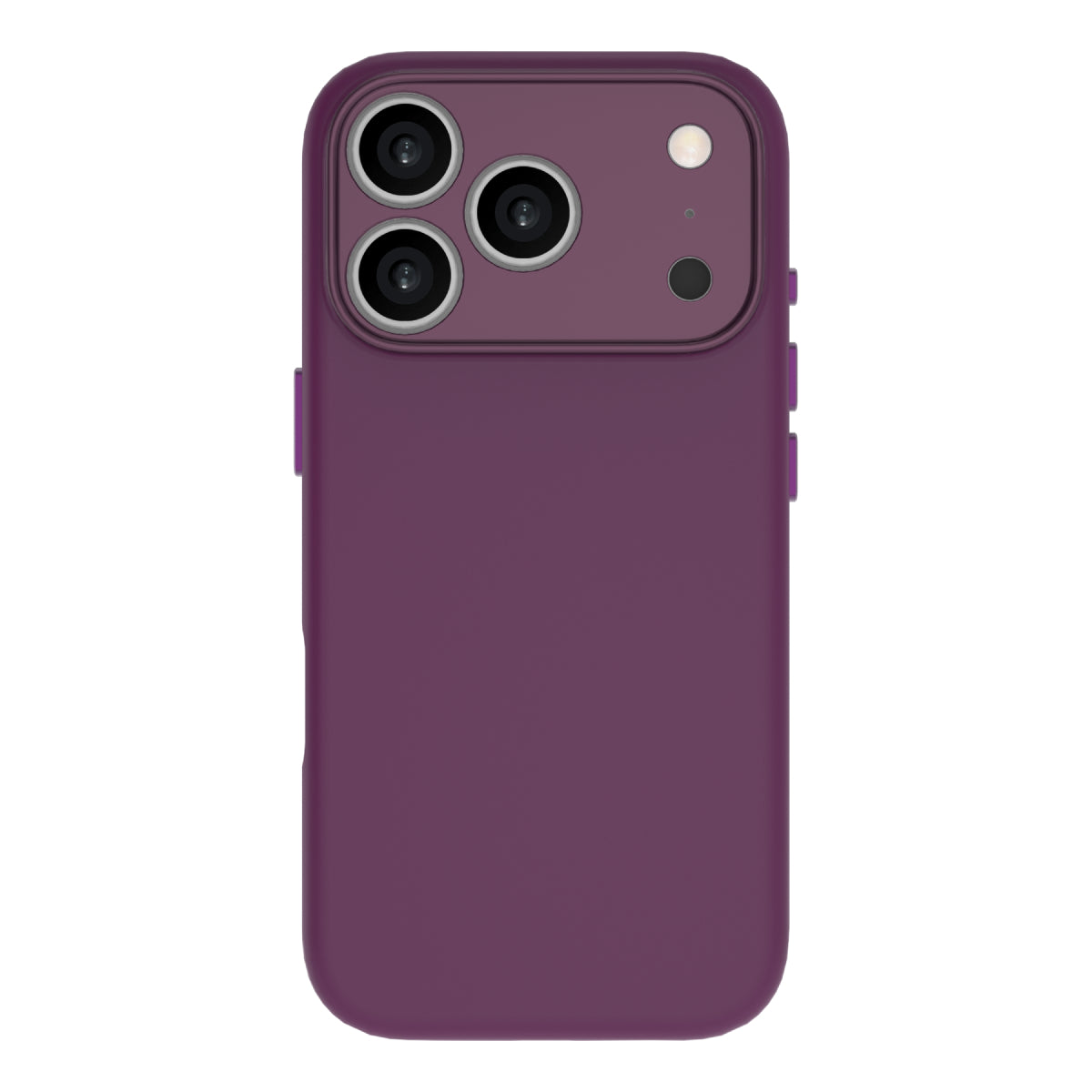TOUCH SNAP with Metal Camera Island - iPhone 18 Pro Max | 17 Pro Max Case - Burgundy