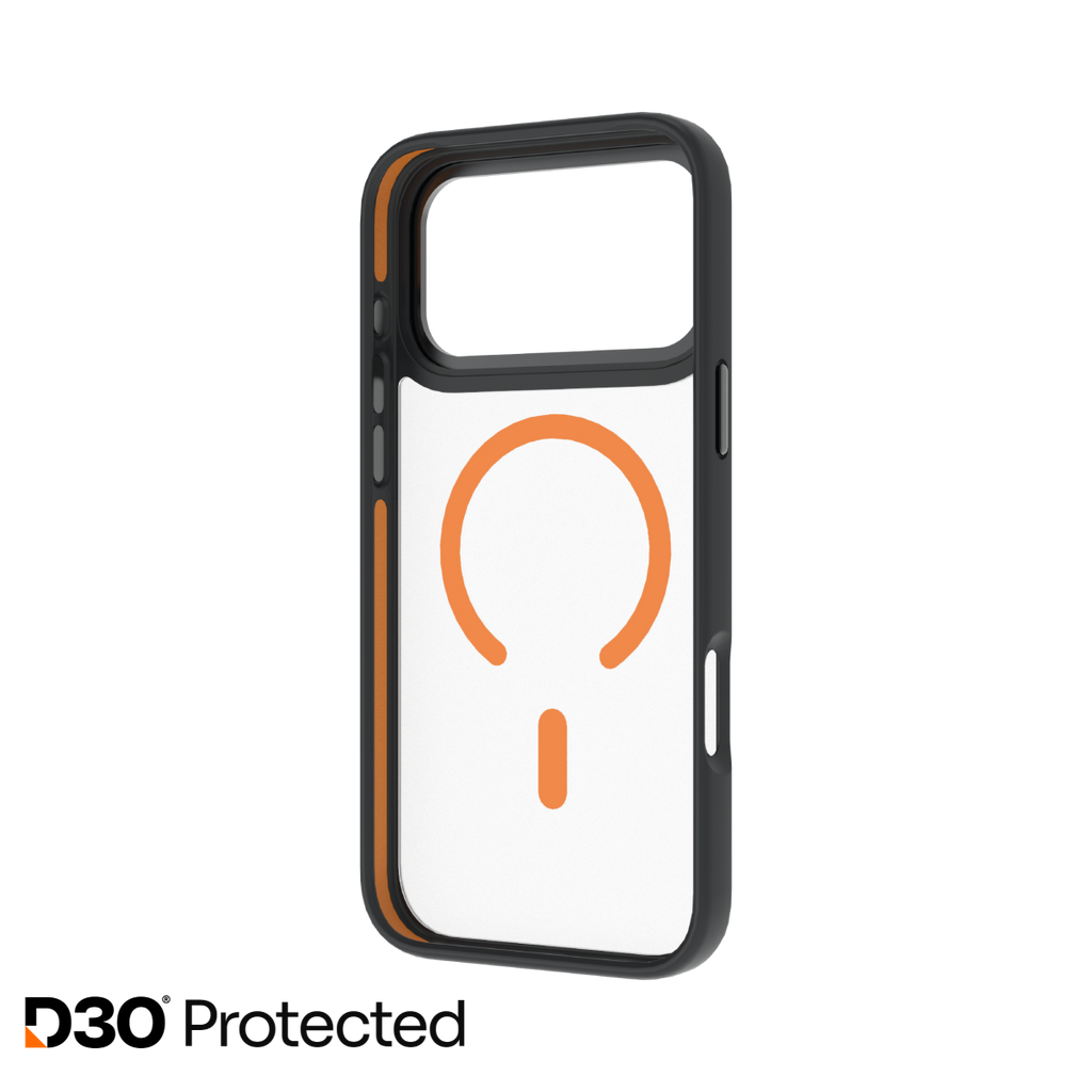Hybrid Max Case with D3O impact protection - iPhone 18 Pro / iPhone 17 Pro - Black