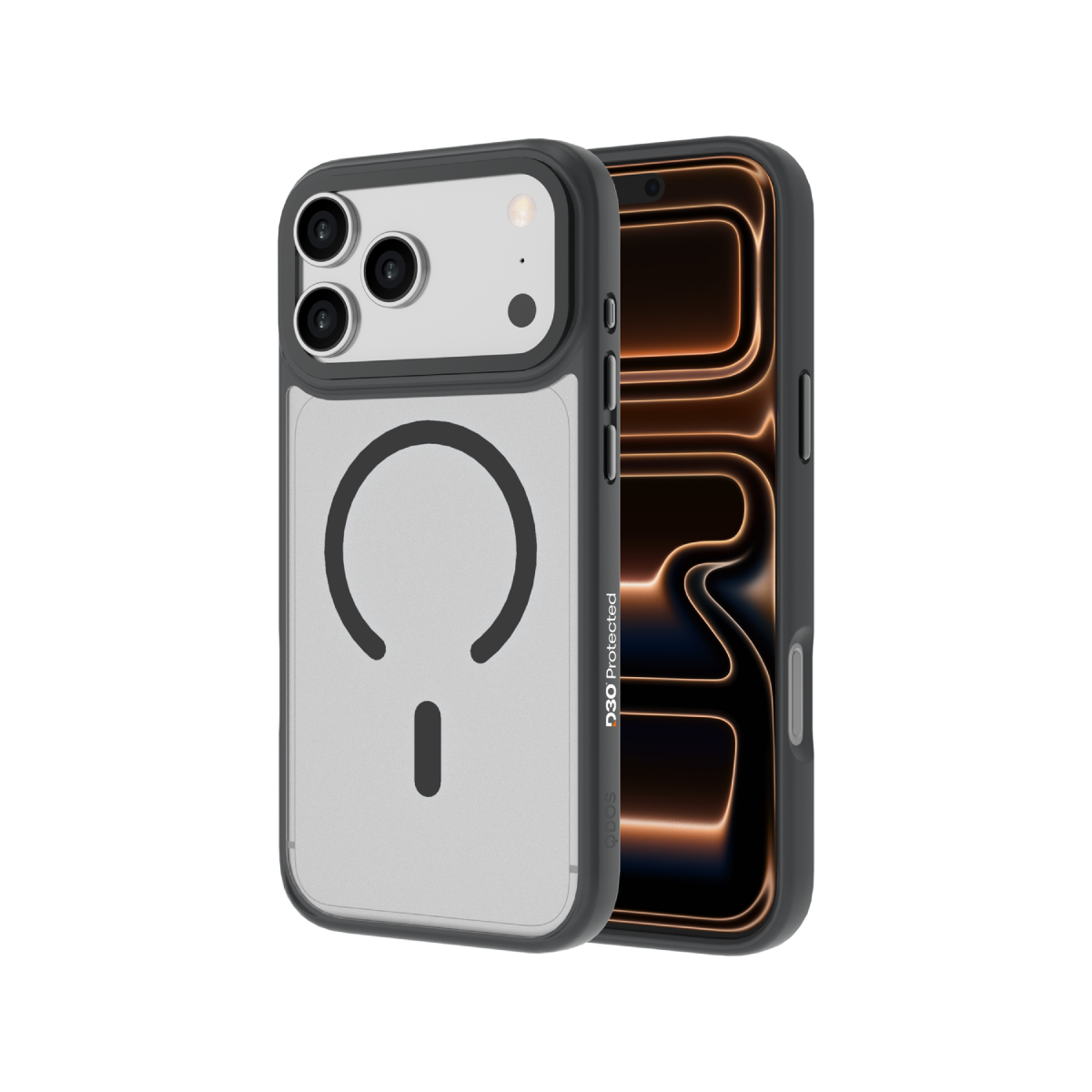 Hybrid Max Case with D3O impact protection - iPhone 18 Pro / iPhone 17 Pro - Black