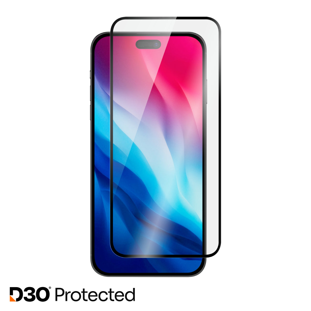 OptiGuard ECO Glass Max with D3O Impact Additives protection - iPhone 18 Pro I 17 Pro - Clear