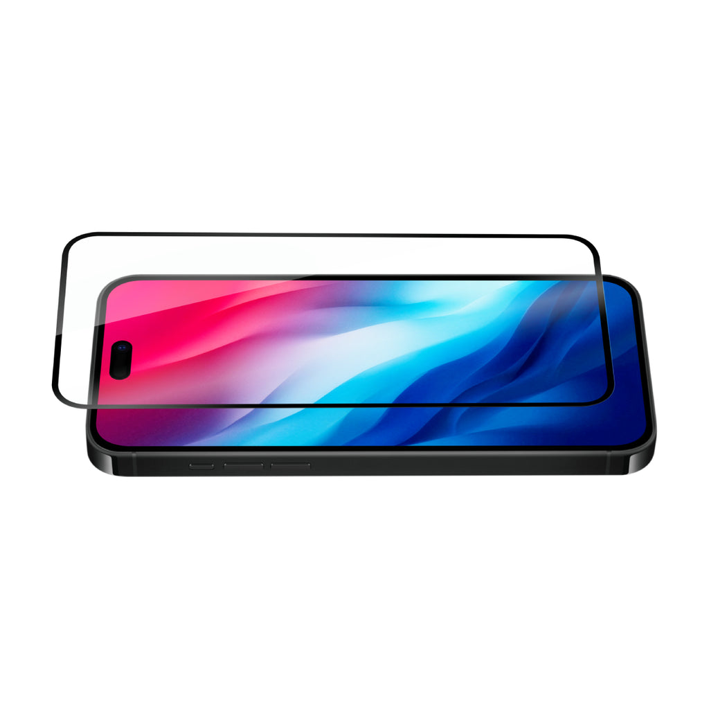 OptiGuard ECO Glass Max with D3O Impact Additives protection - iPhone 18 Pro I 17 Pro - Clear