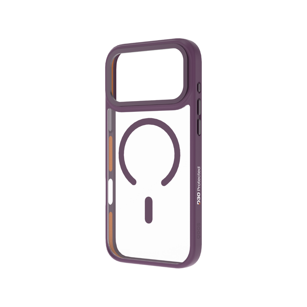 Hybrid Max Case with D3O impact protection - iPhone 18 Pro / iPhone 17 Pro - Dark Cherry