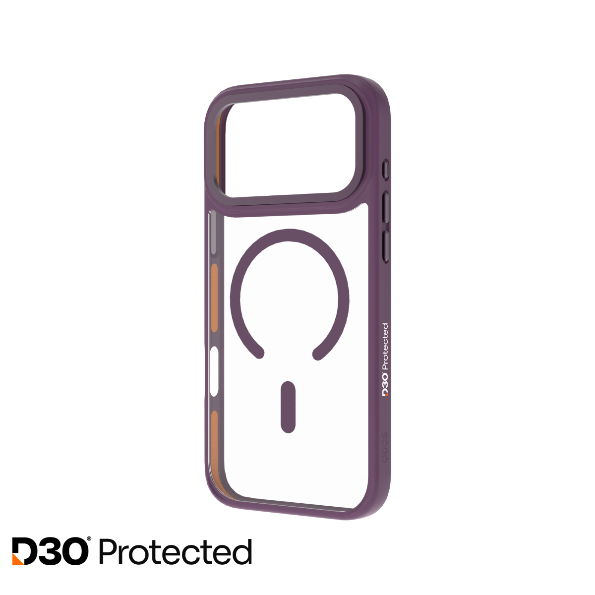 Hybrid Max Case with D3O impact protection - iPhone 18 Pro / iPhone 17 Pro - Dark Cherry