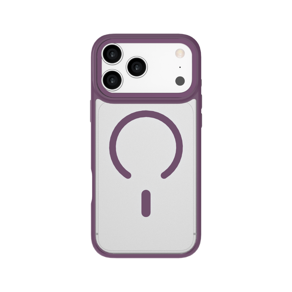 Hybrid Max Case with D3O impact protection - iPhone 18 Pro / iPhone 17 Pro - Dark Cherry