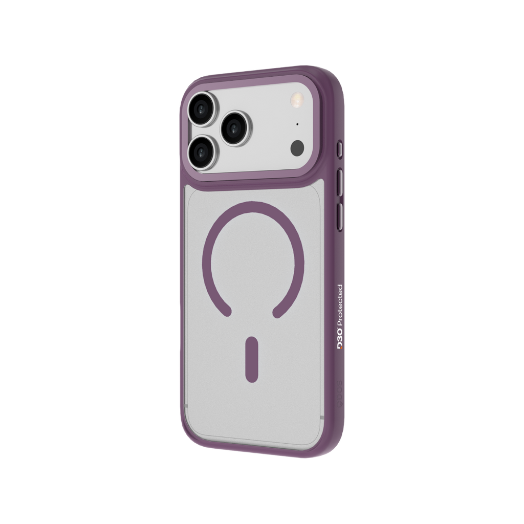 Hybrid Max Case with D3O impact protection - iPhone 18 Pro / iPhone 17 Pro - Dark Cherry