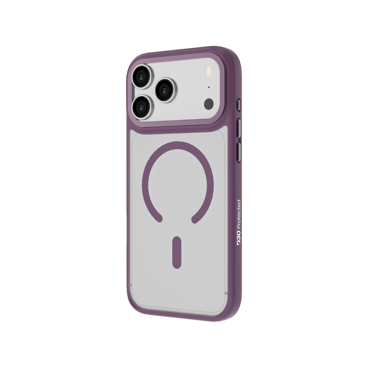 Hybrid Max Case with D3O impact protection - iPhone 18 Pro / iPhone 17 Pro - Dark Cherry