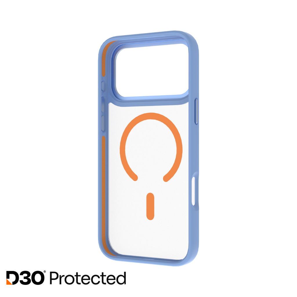 Hybrid Max Case with D3O impact protection - iPhone 18 Pro / iPhone 17 Pro - Light Blue