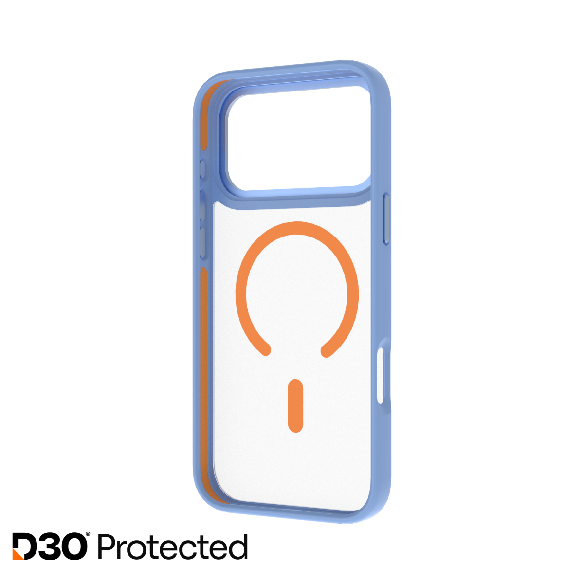 Hybrid Max Case with D3O impact protection - iPhone 18 Pro / iPhone 17 Pro - Light Blue