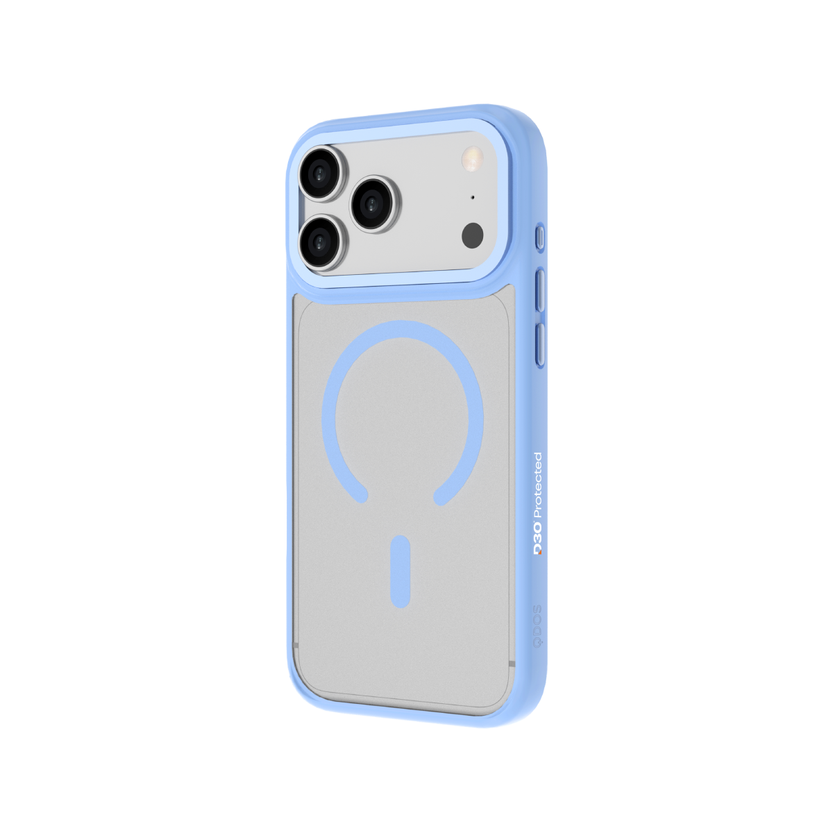 Hybrid Max Case with D3O impact protection - iPhone 18 Pro / iPhone 17 Pro - Light Blue
