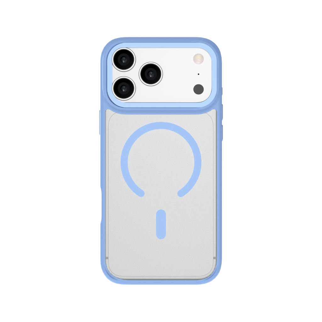 Hybrid Max Case with D3O impact protection - iPhone 18 Pro / iPhone 17 Pro - Light Blue