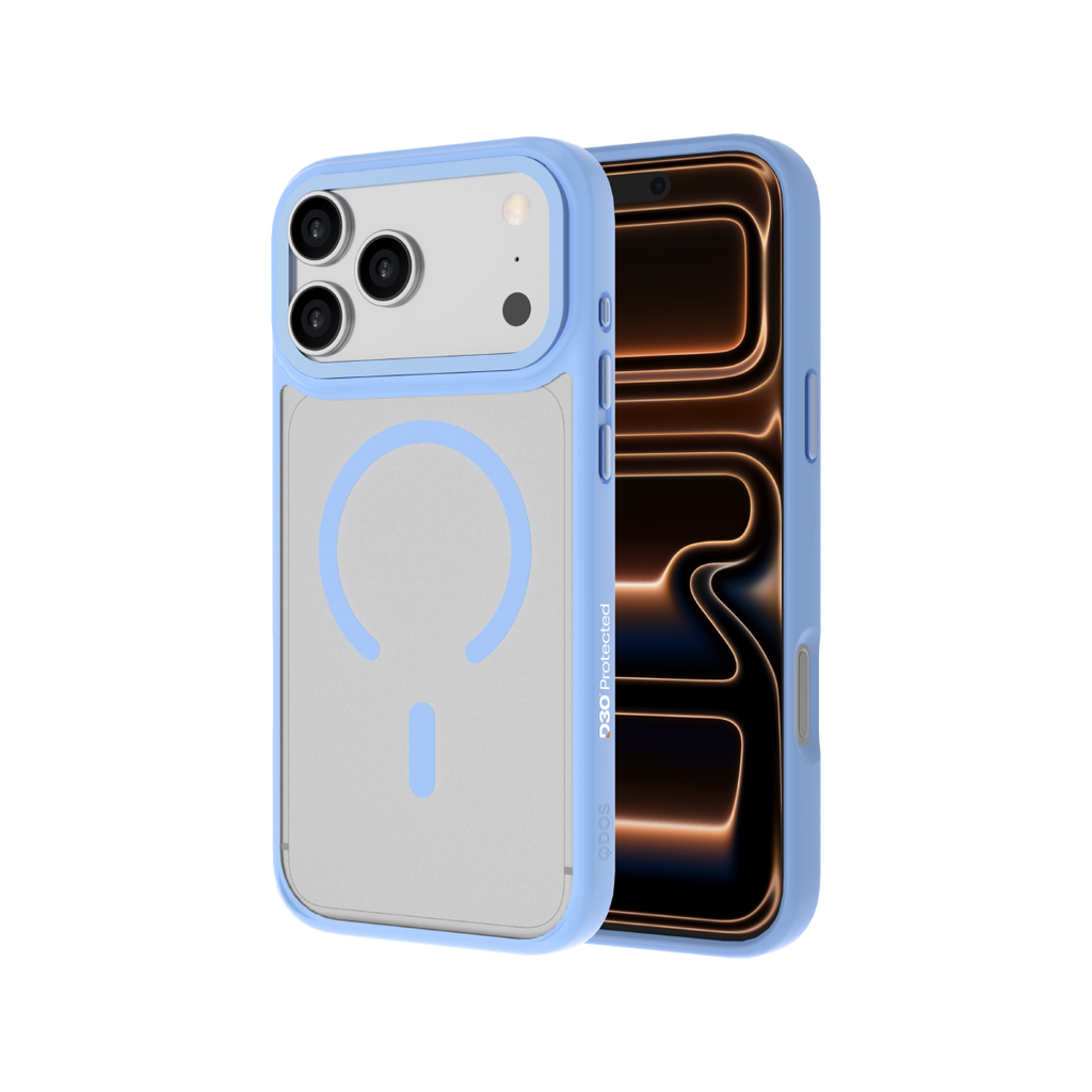 Hybrid Max Case with D3O impact protection - iPhone 18 Pro / iPhone 17 Pro - Light Blue