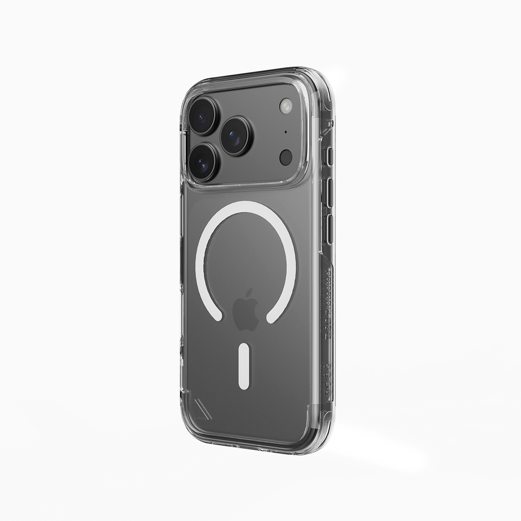 Hybrid Max Case with D3O impact protection - iPhone 18 Pro / iPhone 17 Pro - Clear