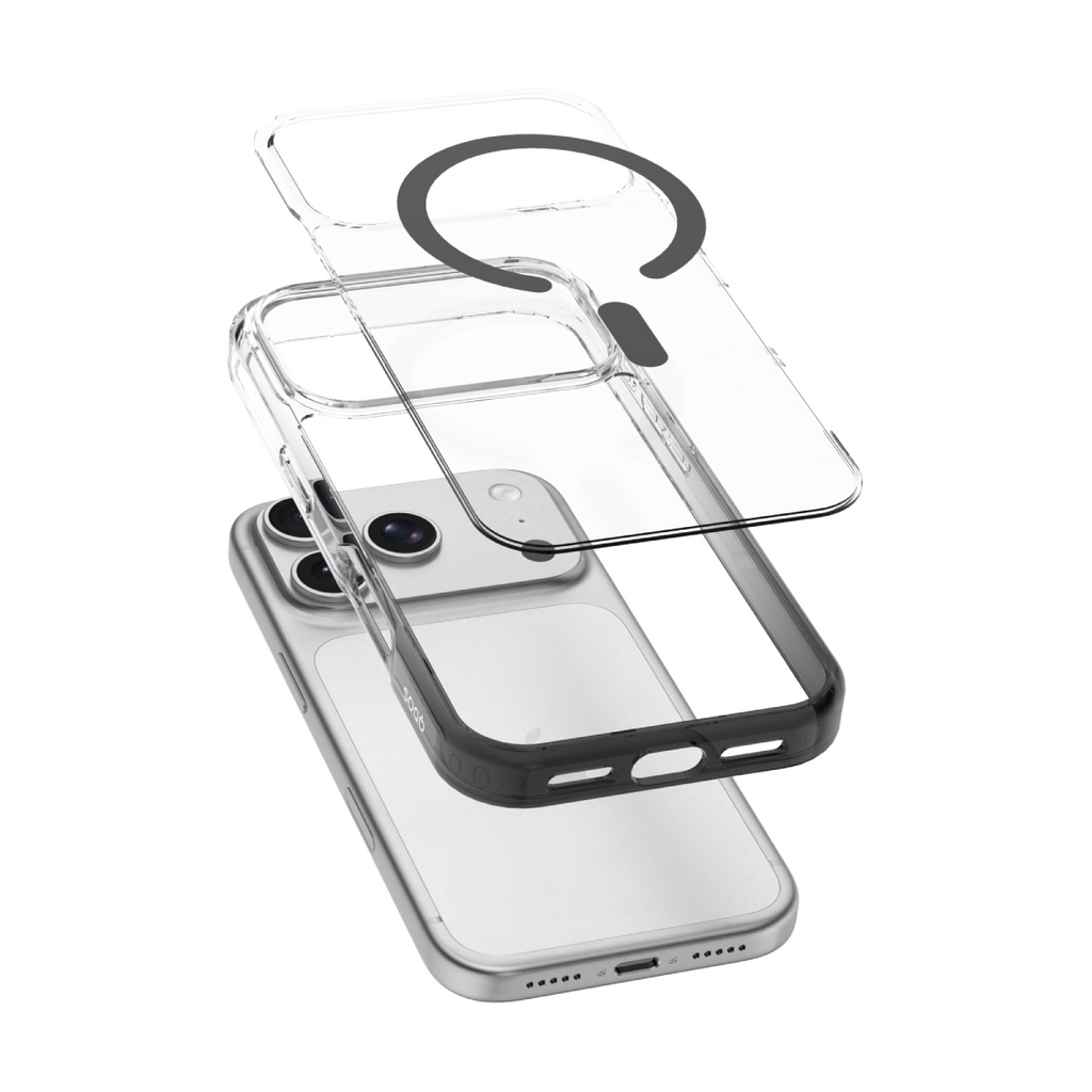 Hybrid Snap Ombre (Colour) - iPhone 18 Pro | 17 Pro Case - Black
