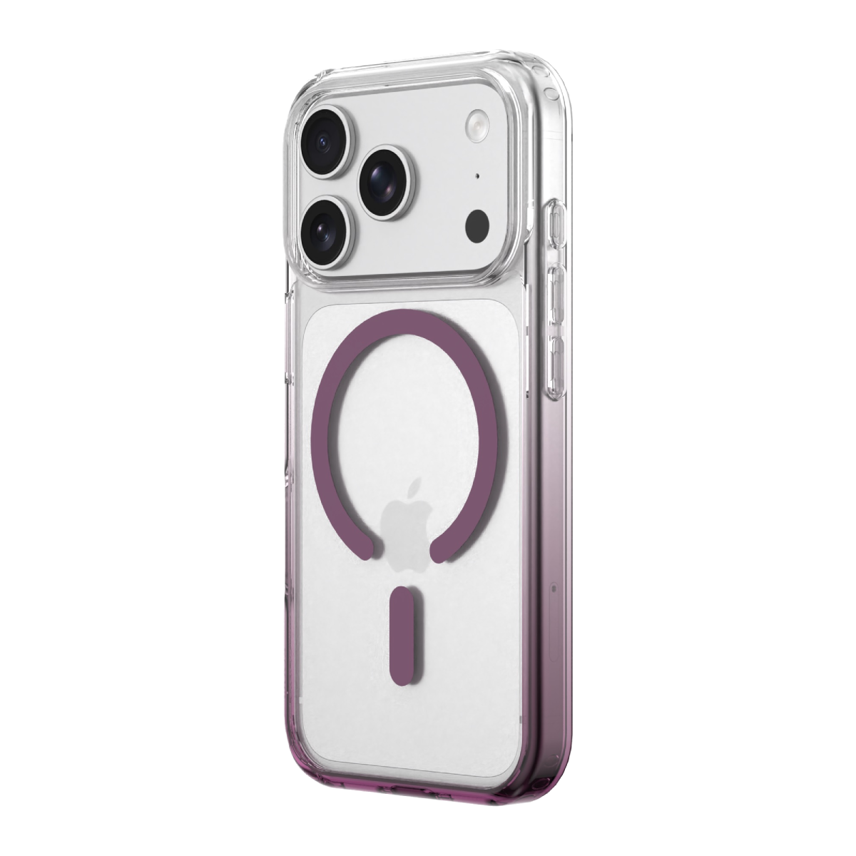 Hybrid Snap Ombre (Colour) - iPhone 18 Pro | 17 Pro Case - Burgundy