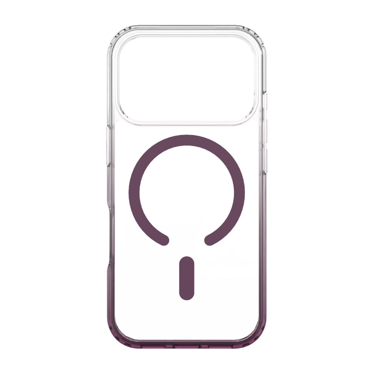 Hybrid Snap Ombre (Colour) - iPhone 18 Pro | 17 Pro Case - Burgundy