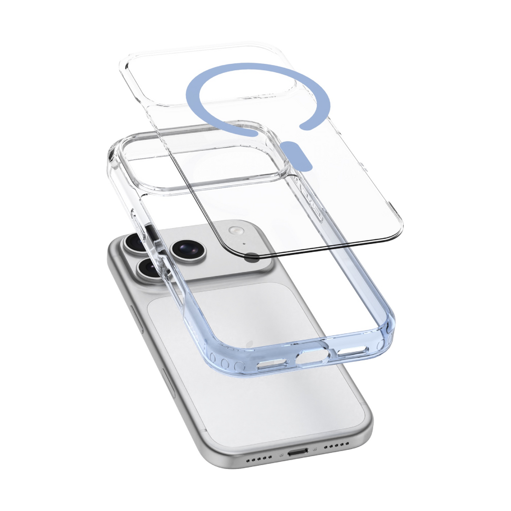 Hybrid Snap Ombre (Colour) - iPhone 18 Pro | 17 Pro Case - Glacier