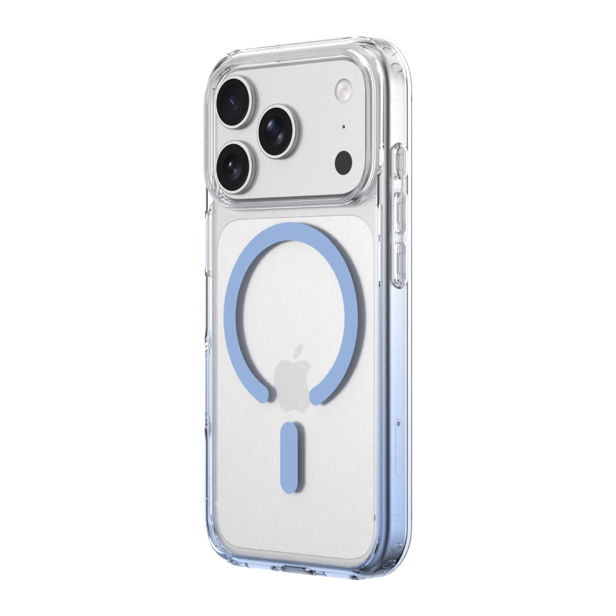 Hybrid Snap Ombre (Colour) - iPhone 18 Pro | 17 Pro Case - Glacier