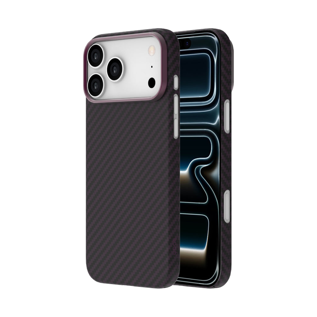 MATRIX - iPhone 18 Pro | 17 Pro Aramid Fibre Case - Burgundy