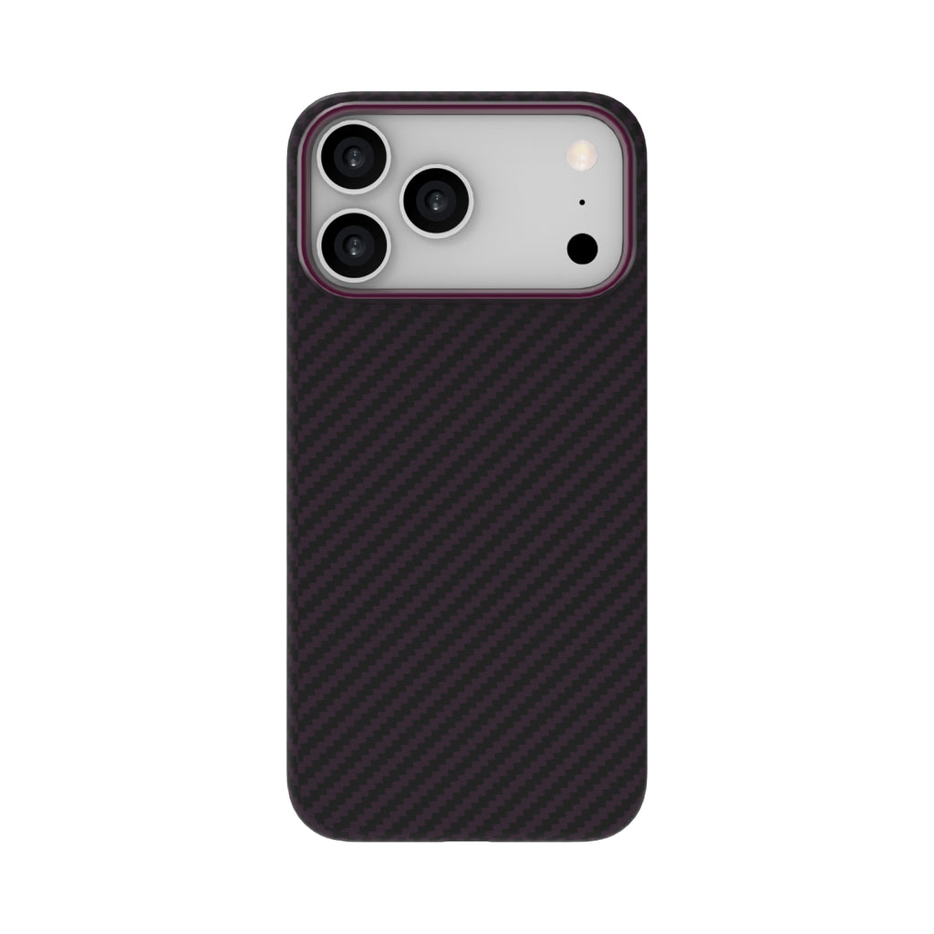 MATRIX - iPhone 18 Pro | 17 Pro Aramid Fibre Case - Burgundy
