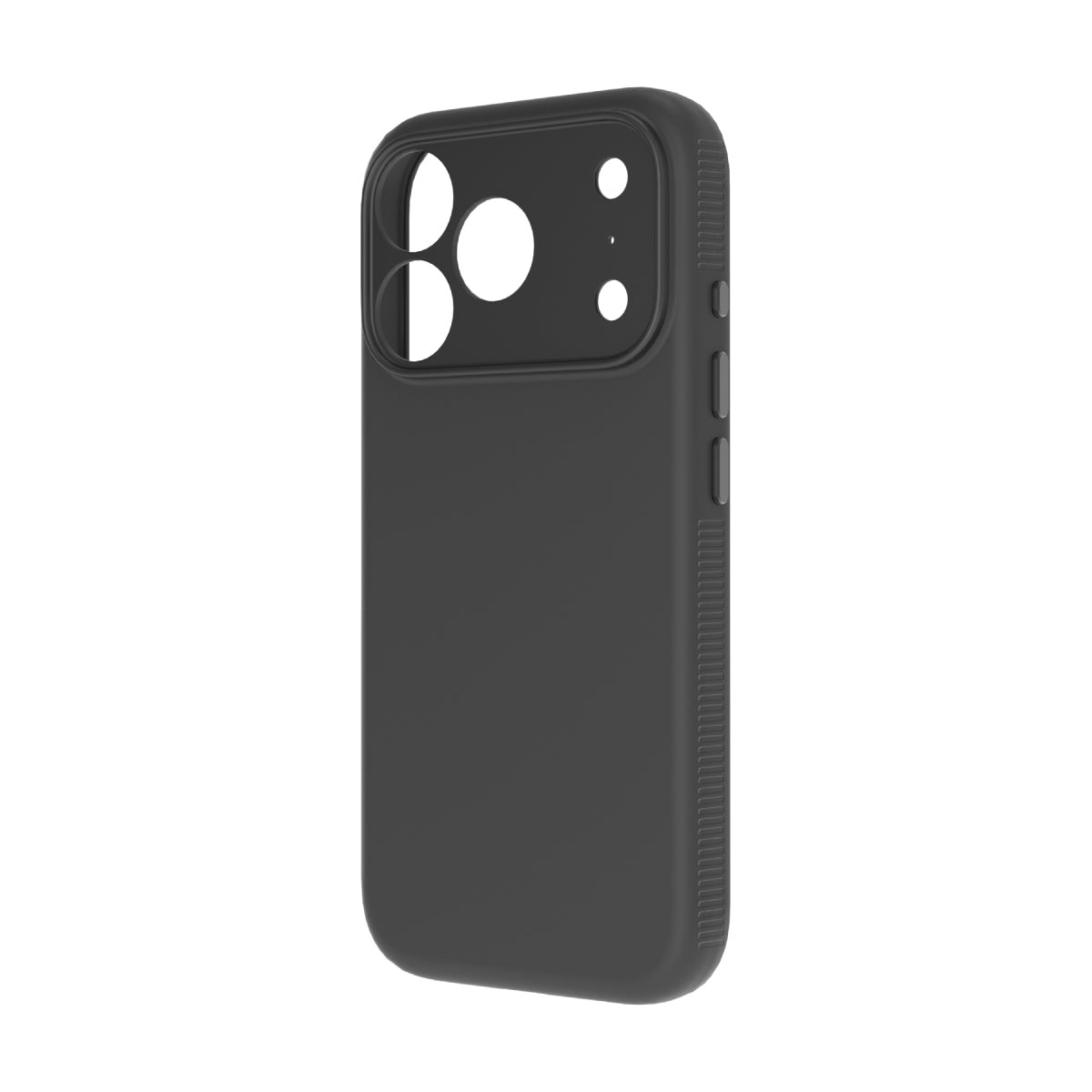 TOUCH SNAP with Metal Camera Island - iPhone 18 Pro | 17 Pro Case - Black