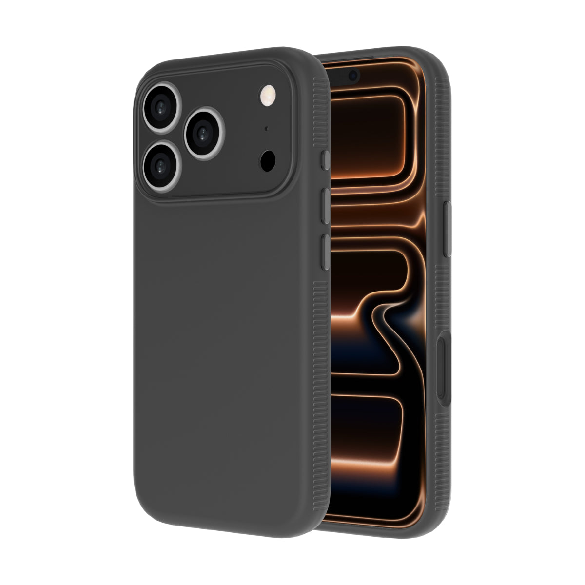 TOUCH SNAP with Metal Camera Island - iPhone 18 Pro | 17 Pro Case - Black