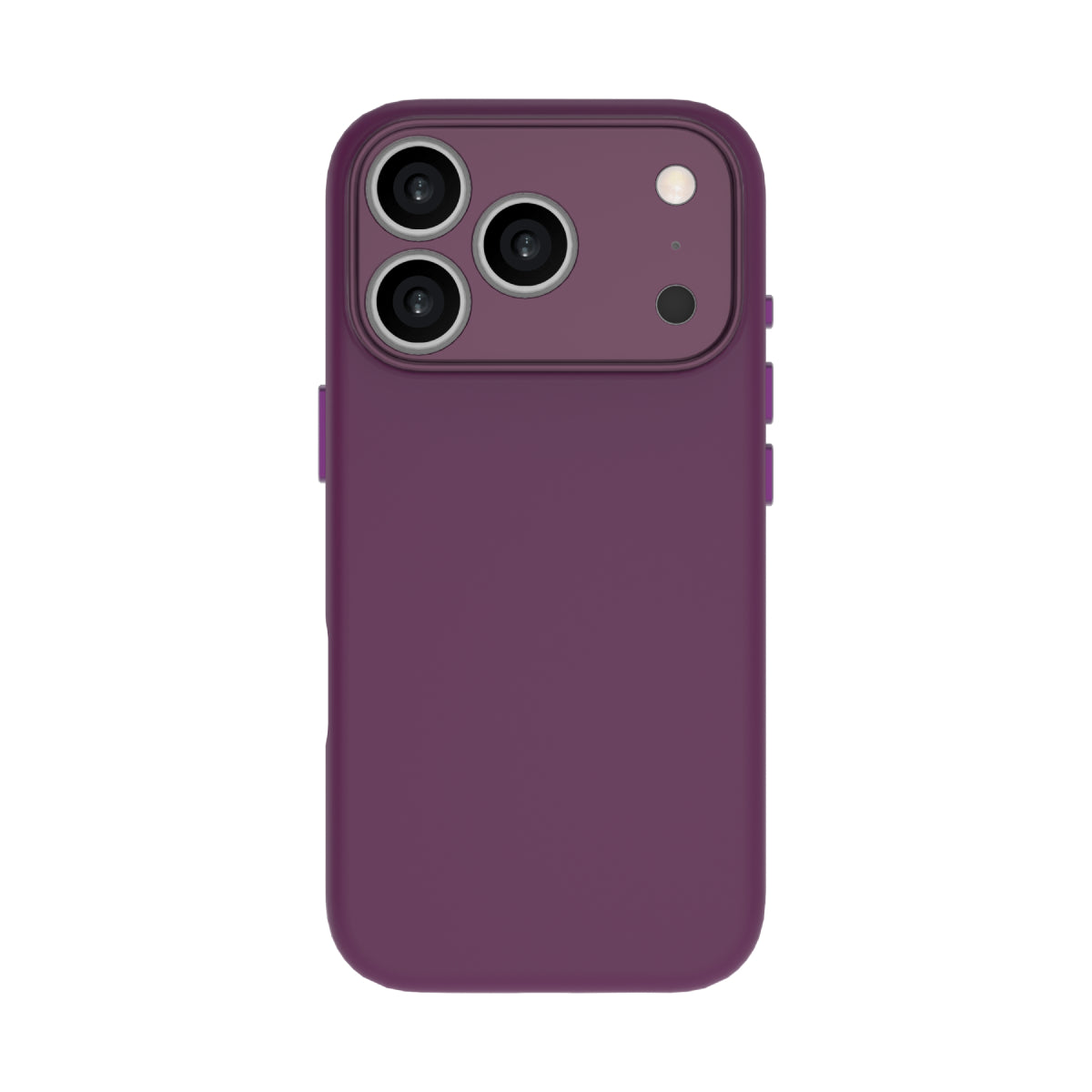 TOUCH SNAP with Metal Camera Island - iPhone 18 Pro | 17 Pro Case - Burgundy