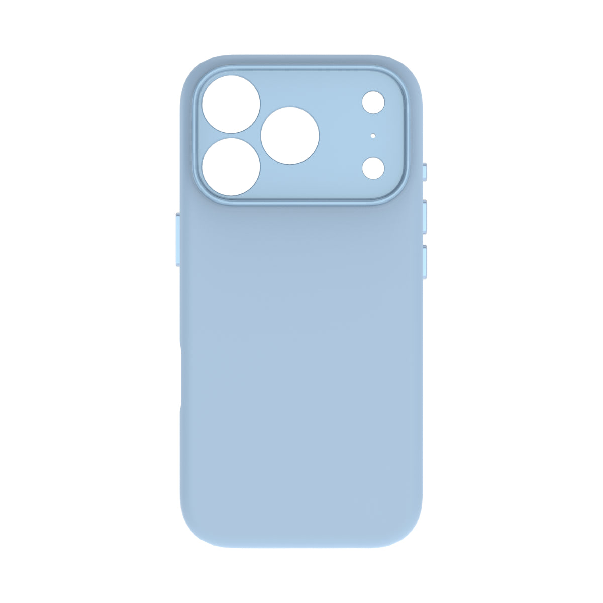TOUCH SNAP with Metal Camera Island - iPhone 18 Pro | 17 Pro Case - Glacier