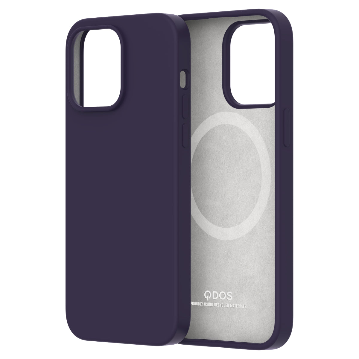 Touch Pure + Snap - iPhone 14 Pro Case MagSafe Compatible - Deep Purple